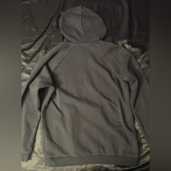 Adidas adicolor classics trefoil black mens hoodie size large - Picture 4 of 4